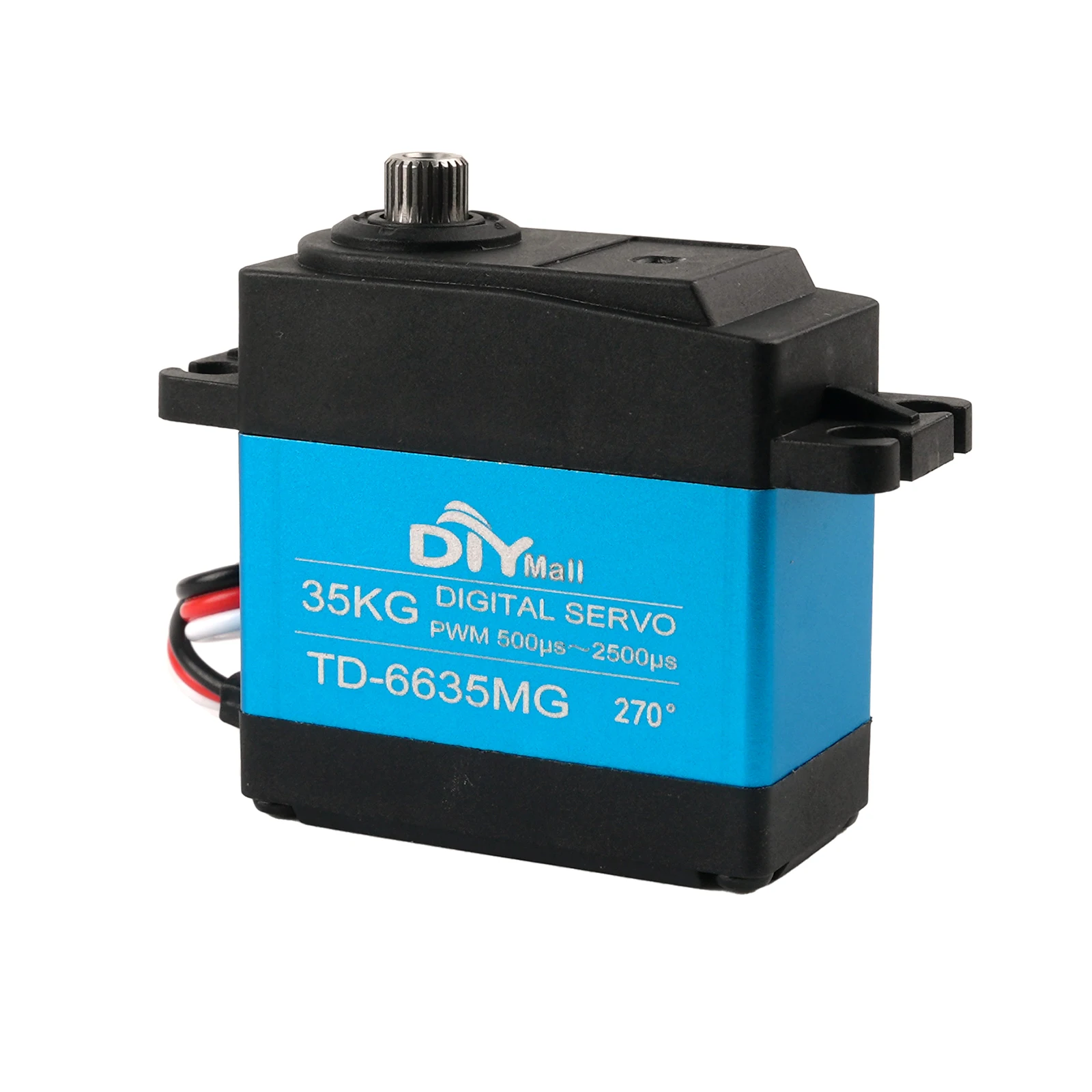 

TD-6635MG 35KG Digital Servo 8.4V HV High Torque Metal Gear 180 270 360 Degree RC Car Crawler Robot DIY Power Functions Part