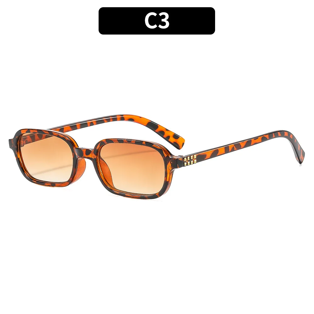 Luxury Brand Designer Sunglasses Classic Driving Sun Glasses Small Frame Square Sunglasses Lightweight Uv400 Lens Sun Glasses