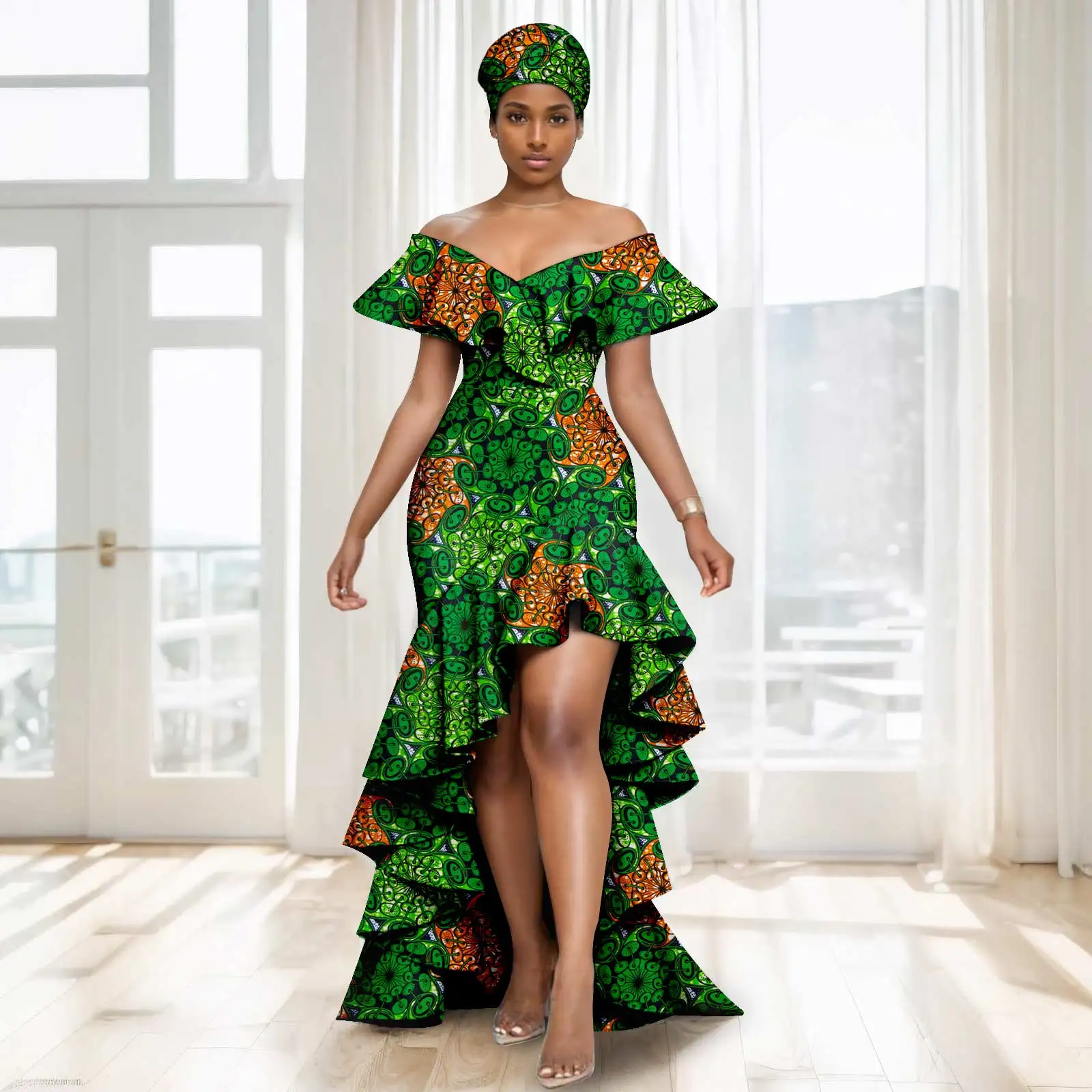 slim fit dress slacks The Lusaka Dress: Embrace Elegance, Celebrate Africa – Haute Afrika
