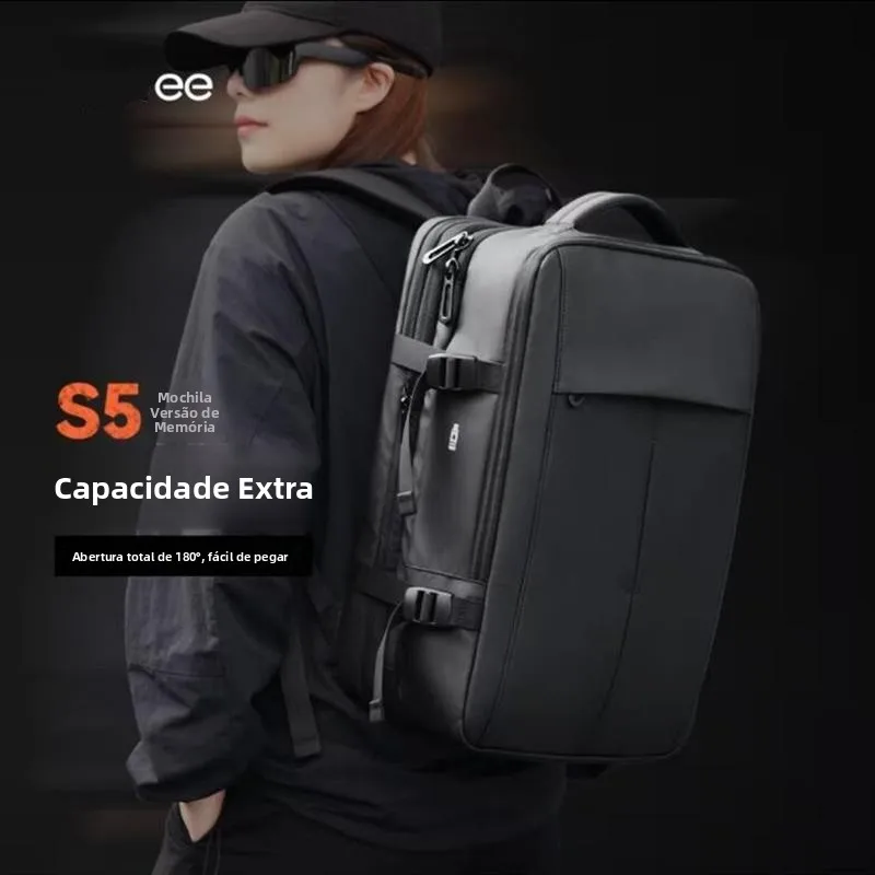 casual-business-men's-large-capacity-backpack-short-trip-travel-bag-multi-functional-computer-home-leisure-outdoor-bag