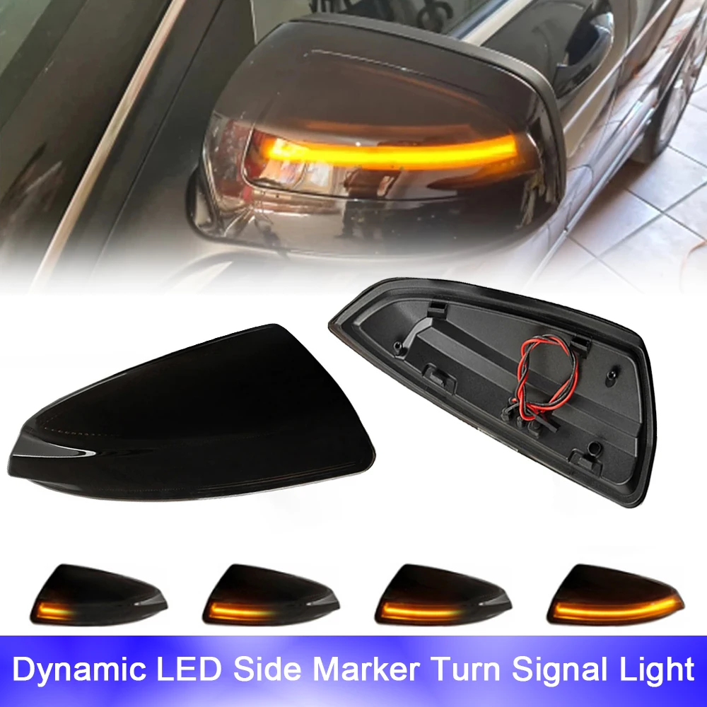 

LED Side Rearview Mirror Marker Sequential Blinker Light Canbus For Mercedes Benz ML-Class W164 S204 Estate W204 Saloon Vito