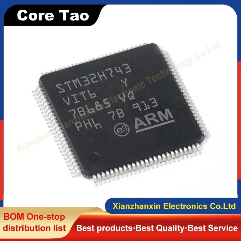 1PCS/LOT STM32H743VIT6 STM32H743 743VIT6 LQFP100 Single chip micro controller IC chip