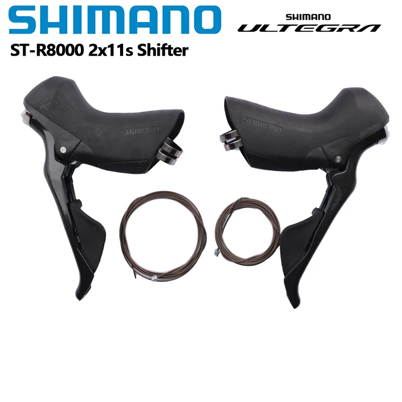 

Шоссейный велосипед Shimano Ultegra R8000 ST-R8000, 11-скоростной правый и левый STI, набор рычагов переключения передач, 2x11 скоростей, двойной рычаг управления