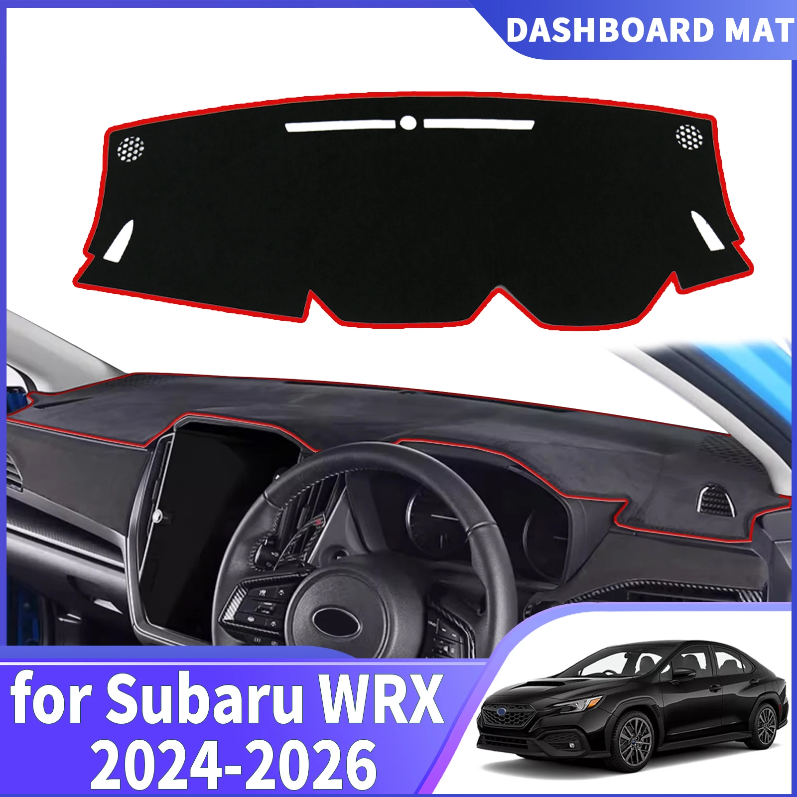 

fit for Subaru WRX 2024 2025 2026 Dashmat DashMat Sunshade Dashboard Cover Pad Protective Carpet Car Accessories