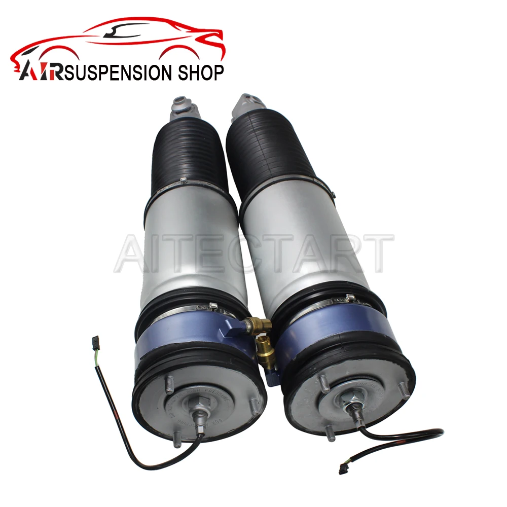 

For BMW 7-Series E65 E66 745i 750i 745Li 750Li 760Li w/ EDC Rear Air Suspension Shock Struts 2pcs, OEM 37126785535 37126785536