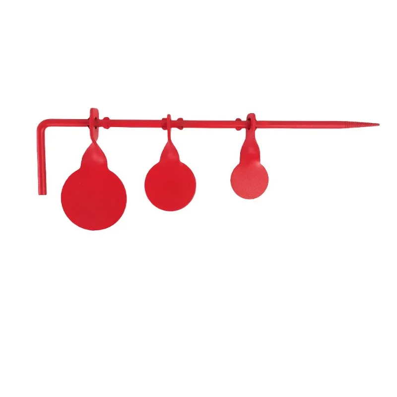 Shooting practice: Insert tree target, 5mm thick pointed tail self tapping screw, 360 degree rotation