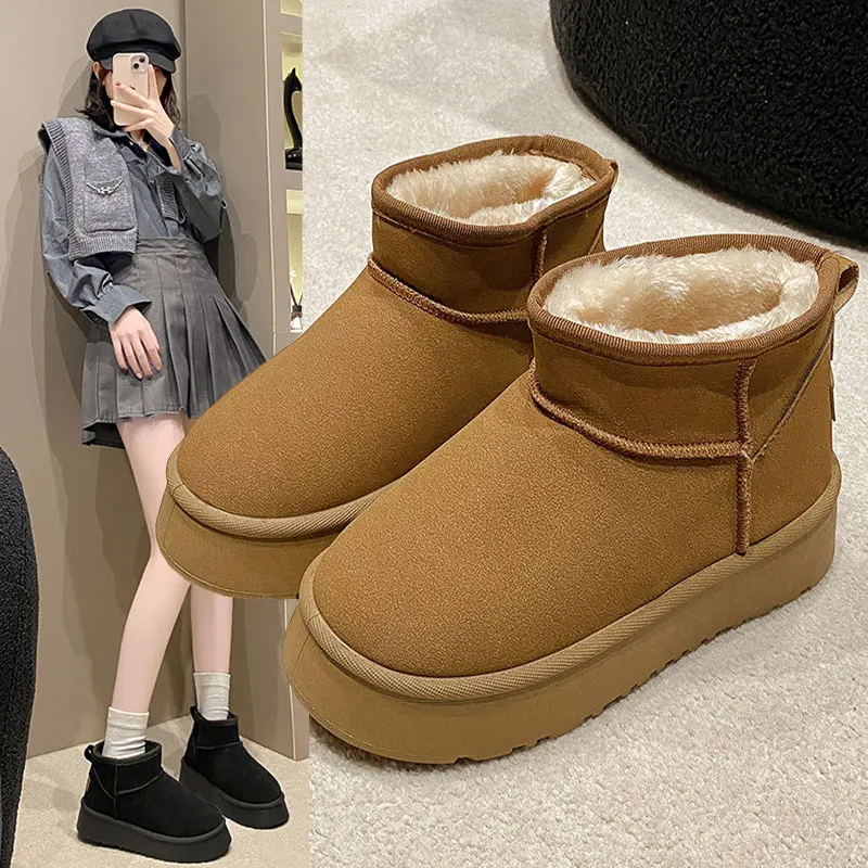 Boots Women New 2024 Australia Shoes Winter Footwear Ankle Lolita Snow Ladies Boots Women New 2024 Shoes Winter Footwear Austral image 2