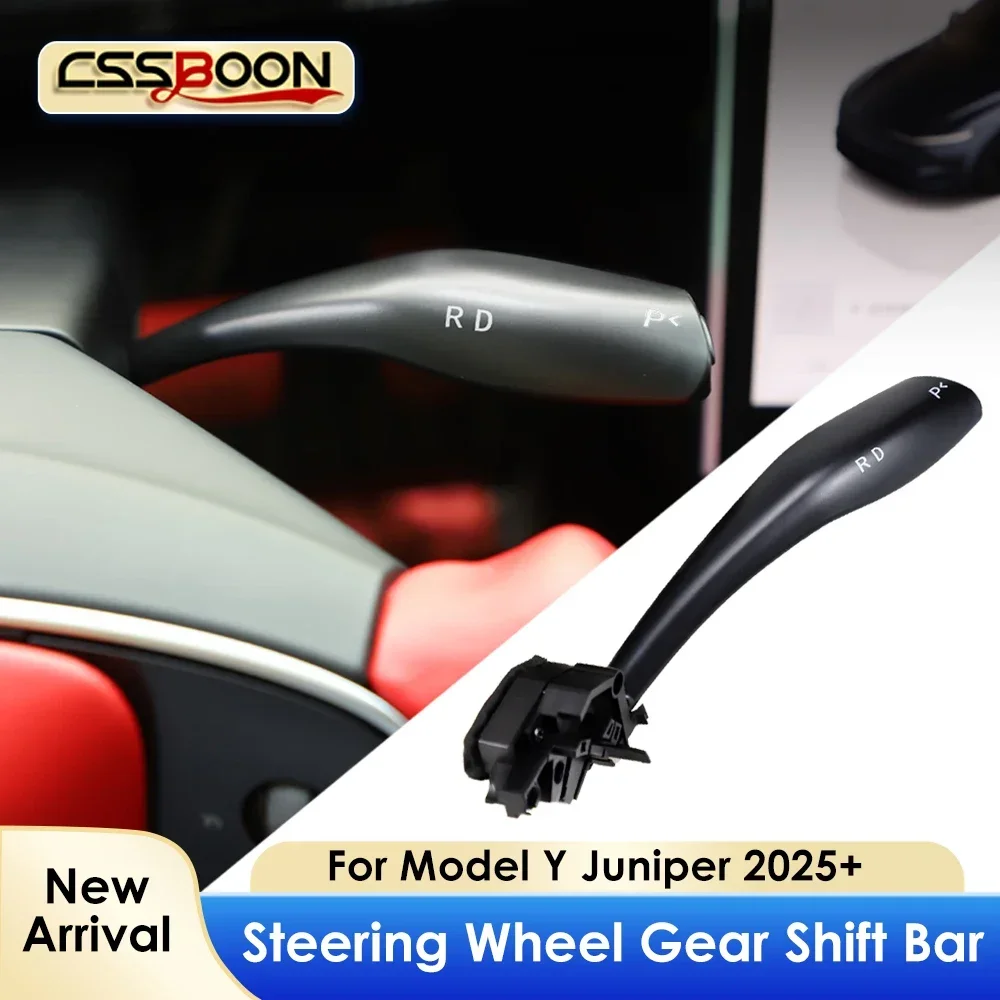 

2025 Model Y Juniper Mini Function Gear Shift Stalk Physical Steering Wheel Stalk Bar Car Modified Accessories for Tesla New Y