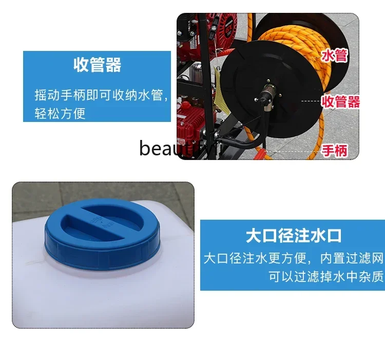 NN60L Ручной распылитель высокого давления 168, бензиновый медный насос, стиральная машина