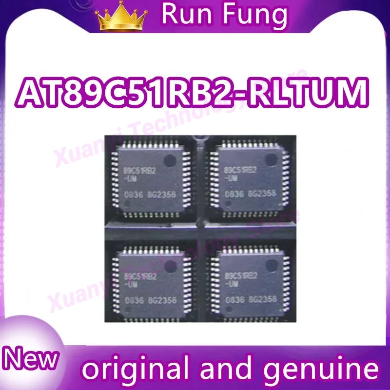 

AT89C51RB2-RLTUM AT89C51RB2-UM 89C51RB2 QFP44 Chipset 1PCS/LOT