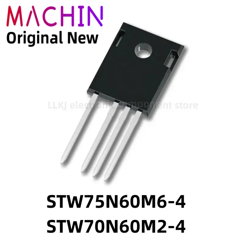 1pcs STW75N60M6-4 STW70N60M2-4  TO247-4 MOS FET TO-247-4.