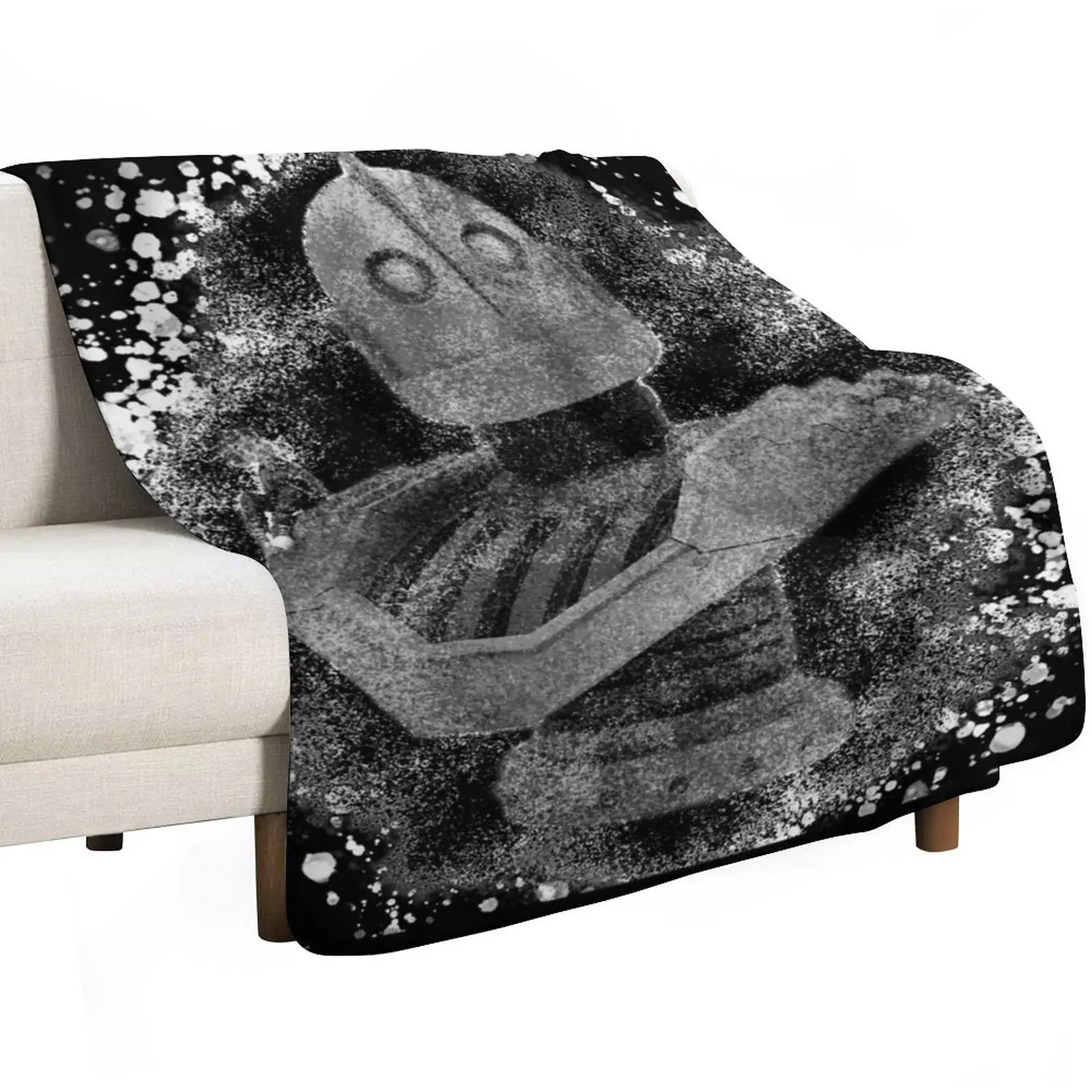 Iron Memories Throw Blanket warm for winter For Decorative Sofa Polar warm winter Sofa Throw anime Blankets