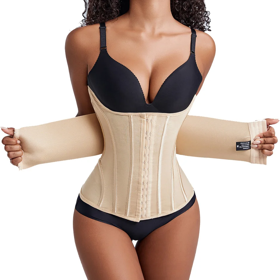 Waist Bandage Wrap Trimmer Belt Hourglass Waist Corset Modeling Strap Tummy Control Flat Belly Slimming Sheath Shapewear Women