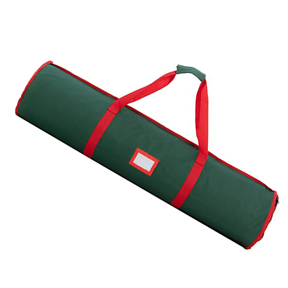 

1Pcs Wrapping Paper Storage Organizer Bag Thick Oxford Cloth Gift Wrap Roll Holder Zipper Closure Portable Xmas Gift Packaging