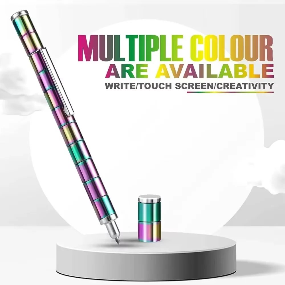قلم مغناطيسي لتخفيف الضغط، قلم مغناطيسي متململ، قلم رواية متعدد الوظائف لتخفيف الضغط، هدية للأصدقاء #3