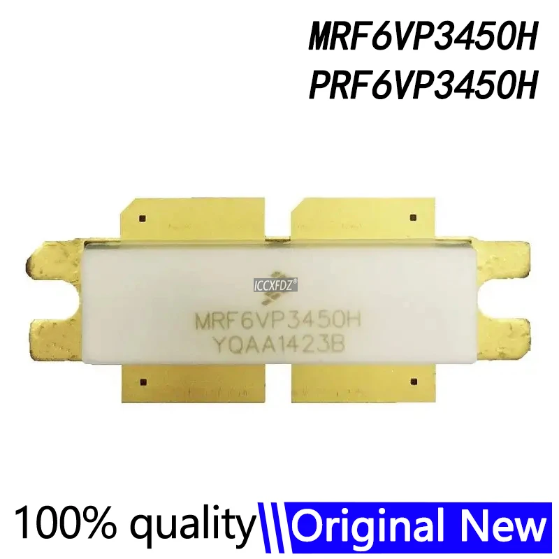 

100%Original MRF6VP3450H PRF6VP3450H MRF6VP3450HR5 PRF6VP3450H5 MRF6VP3450HR6 [ FET RF 2CH 110V 90W 22.5dB 860MHZ NI-1230 ]