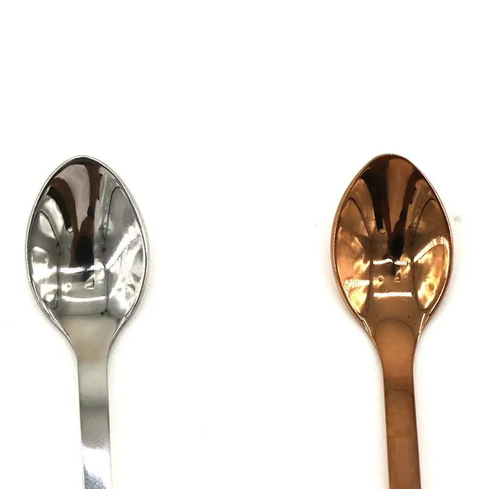Creative Cartoon Stainless Steel Flatware Long Handle Kitchen Gadget Stirring Spoons Teaspoon Dessert Spoon Coffee Spoon