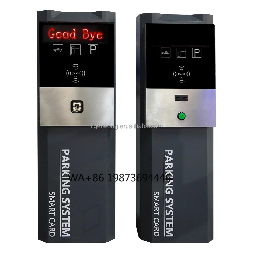 

RFID Parking Dispenser Built-in Broadcast Intercom With Self-service Payment System Parking Ticket Dispenser Rfid Access Control