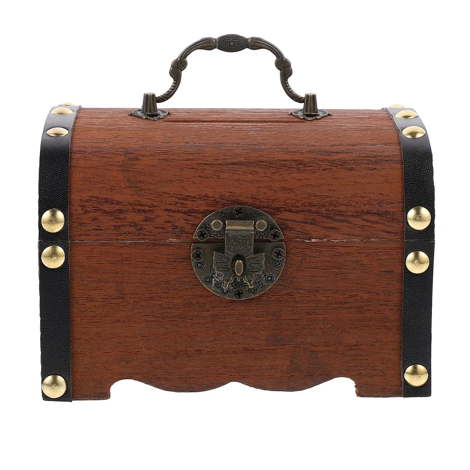 

Wooden Piggy Bank Eco Friendly Storage Box for Kids Real Wood Material Helps Develop Saving Habit Unique Creative