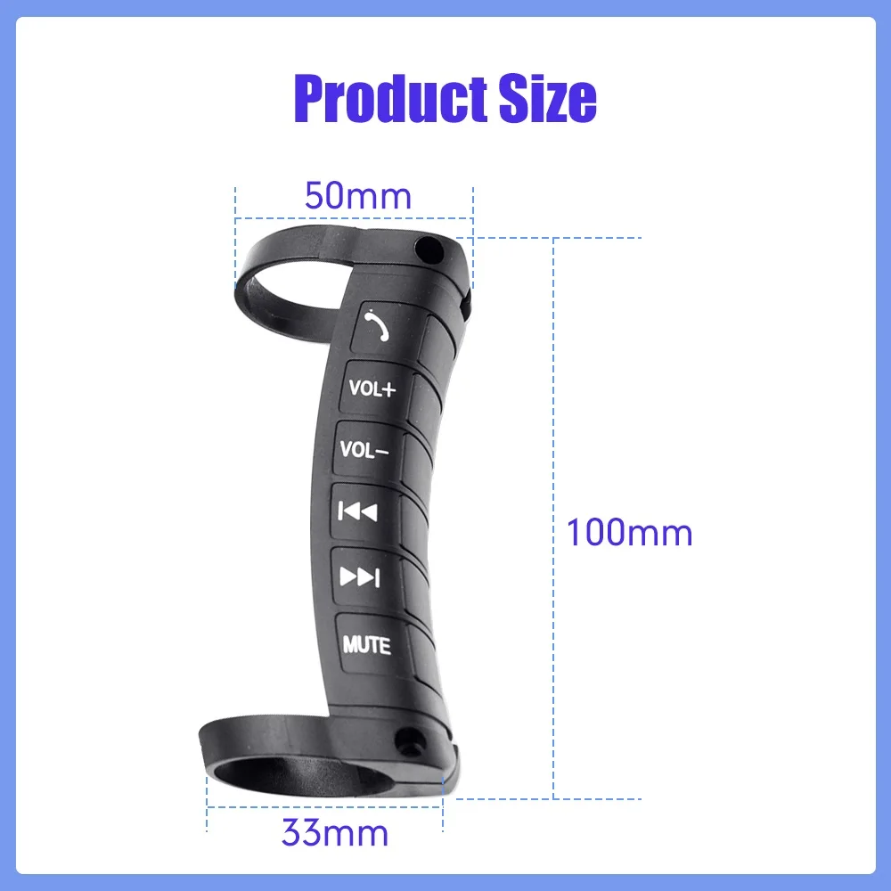 Universal Wireless Car Steering Wheel Control Multi-function Button Remote Control Button For Car DVD Player Radio Navigation