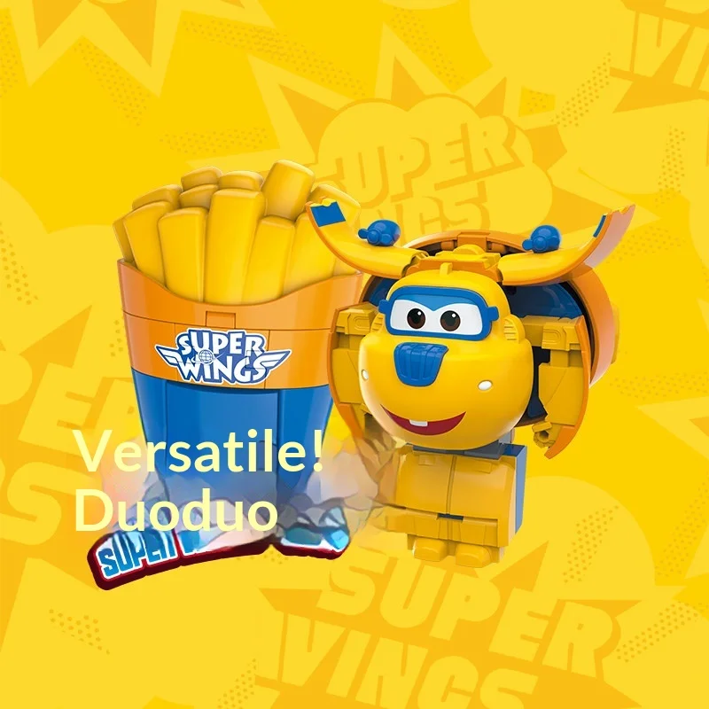 Auldey Super Wings Deformatiespeelgoed Cola Drink Transformerende Robot Actiefiguur Speelcollectie Bureaudecoratie
