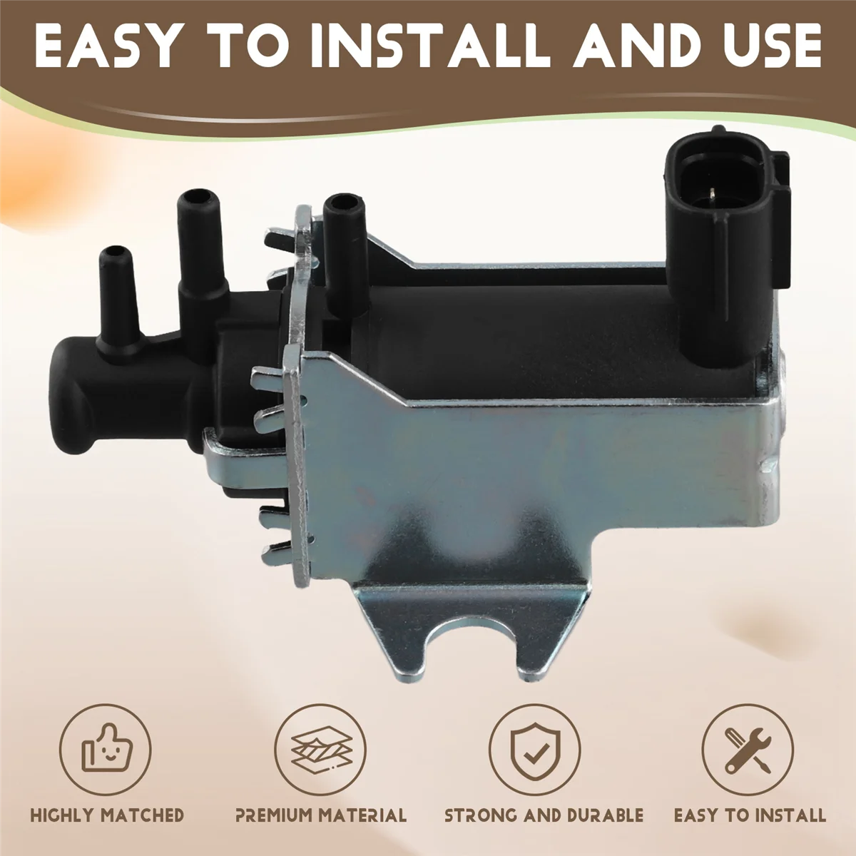 

Car Turbo Boost Vacuum Solenoid Valve 1CDFTV for Toyota Rav4 2000 - 2005 25819-27050 25819-27040JAS