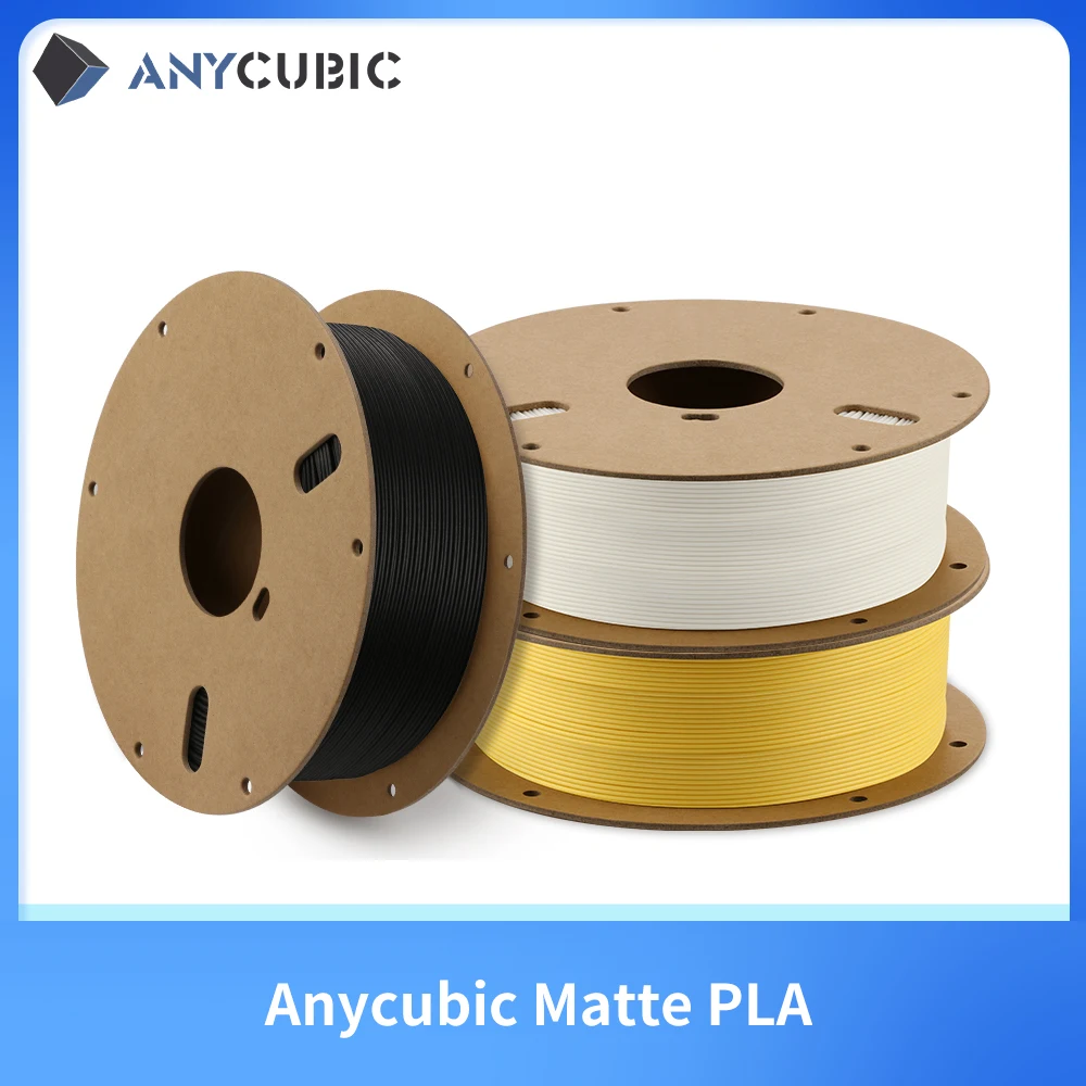 [New product release] ANYCUBIC Matte PLA Filament 3D Printing Materials Matte Surface  Easy Support Removal Biodegradable For F