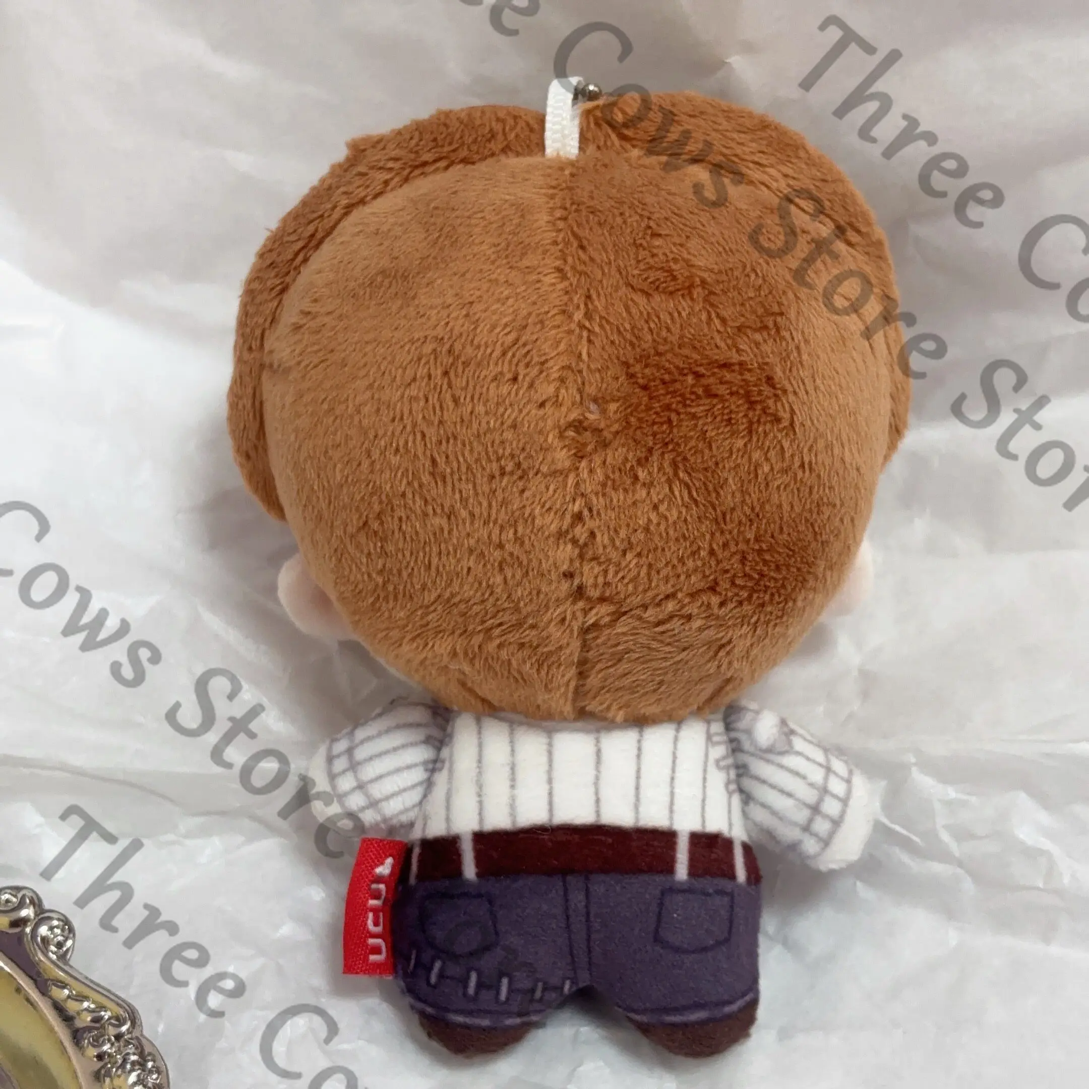 

Anime Identity Ⅴ Lawyer Freddy Riley Cosplay Cartoon Maumet Fluffy Printing Stuffed Animal Keychain Cotton Puppet Keyring Gift