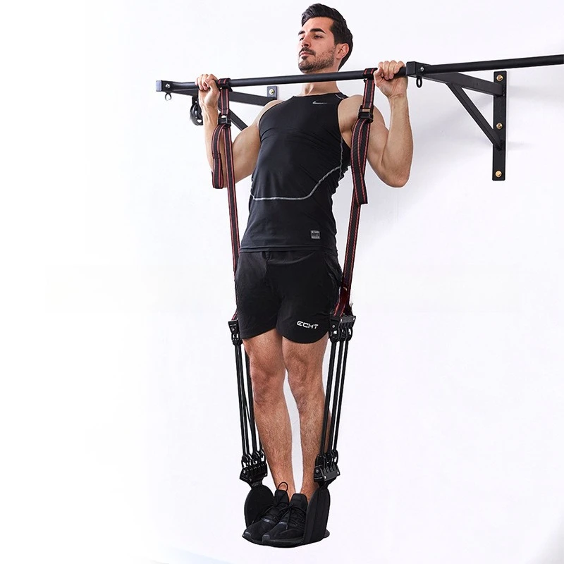 Portable Single‑Leg Pull‑Up Resistance Trainer Elastic Assistance Band Fitness Equipment for Body Strength Workout Practice