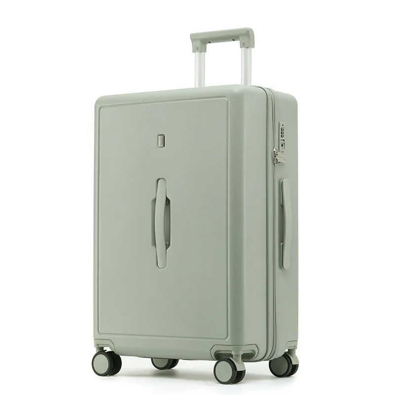 Trendy Large Capacity 28 Inch Suitcase Men TSA Lock Universal Wheel 20 " Boarding Box Girl Multi Function PC Lightweight Luggage