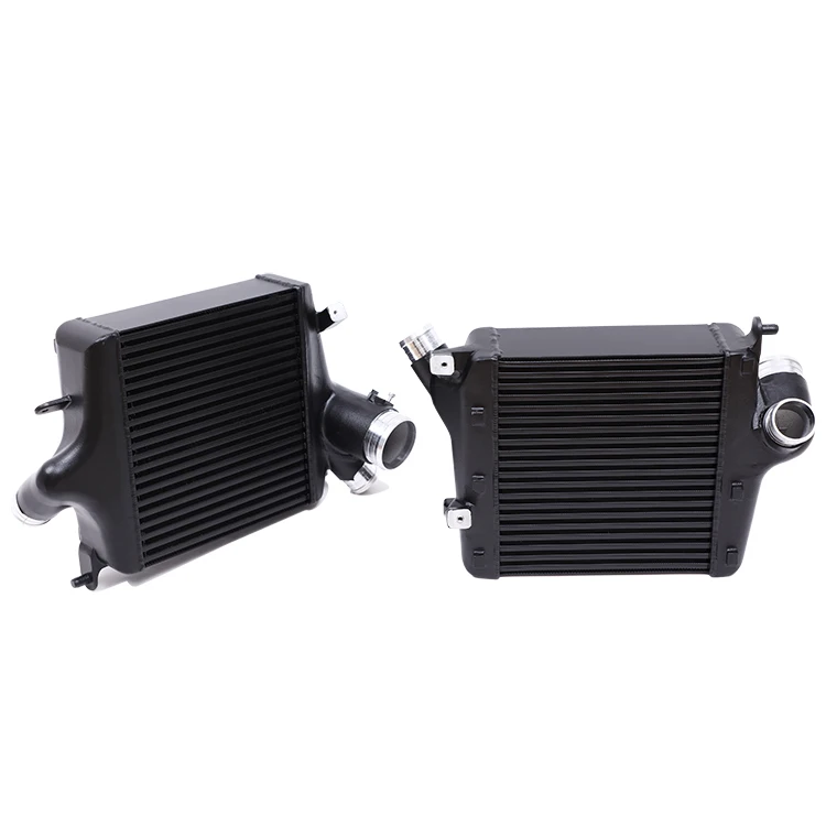 OE 4M0145803BP Customized Aluminum Engine Intercooler For Audi Q8 4M 3.0T V6 Turbo Cooling Replacement Parts