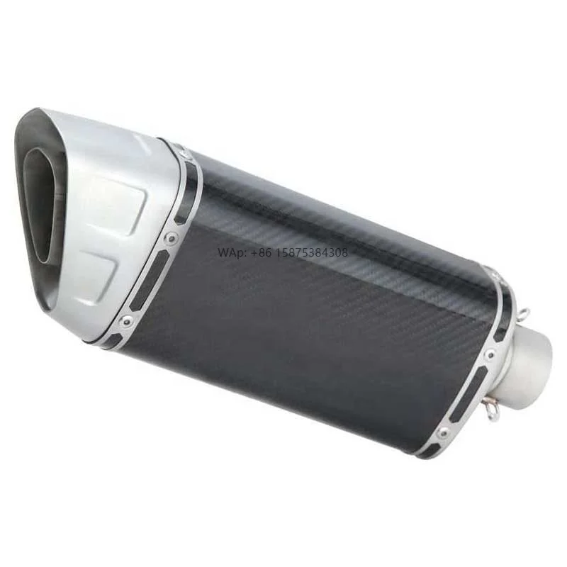 

Exhaust Muffler Pipes Motorcycle Exhaust and Mid Link Pipe System Motorcycle Exhaust Muffler