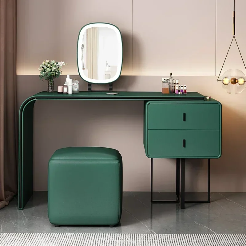 Vanity Makeup Desk Bedroom Furniture Furniture Bedroom Storage Cabinet Set Shoe Organizer Table Modern Aesthetic Room Desk