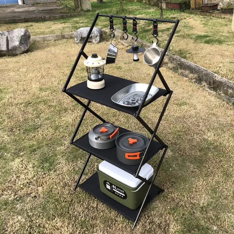 Etagere-de-rangement-portable-multicouche-en-alliage-d'aluminium-pour-camping-pique-nique-en-plein-air-voyage-en-voiture-organisateur-de-materiel-de-camping-pliable