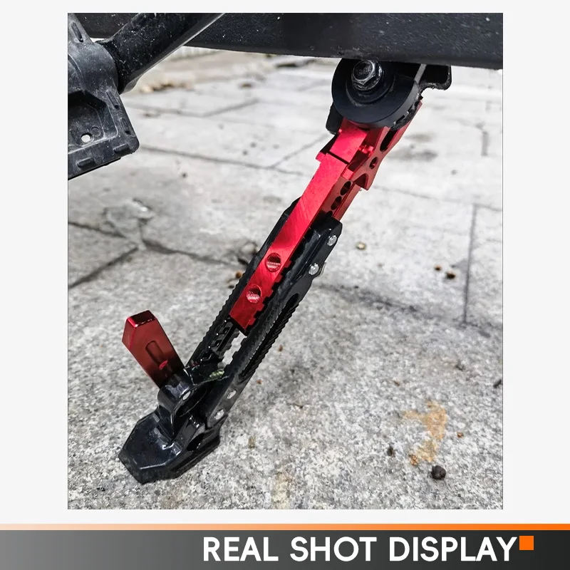 Universal Motorcycle Accessories Foot Bracket Motorbike Kickstand Kick Side Stand Parking Bracket Single Support Plate Tripod