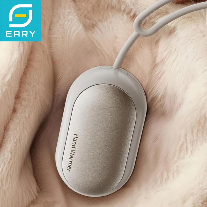 

Eary 5000mAh Portable Magnetic Hand Warmers with Lighting USB Rechargeable 3-Settings LED Display Winter Pocket Ai Smart Heater