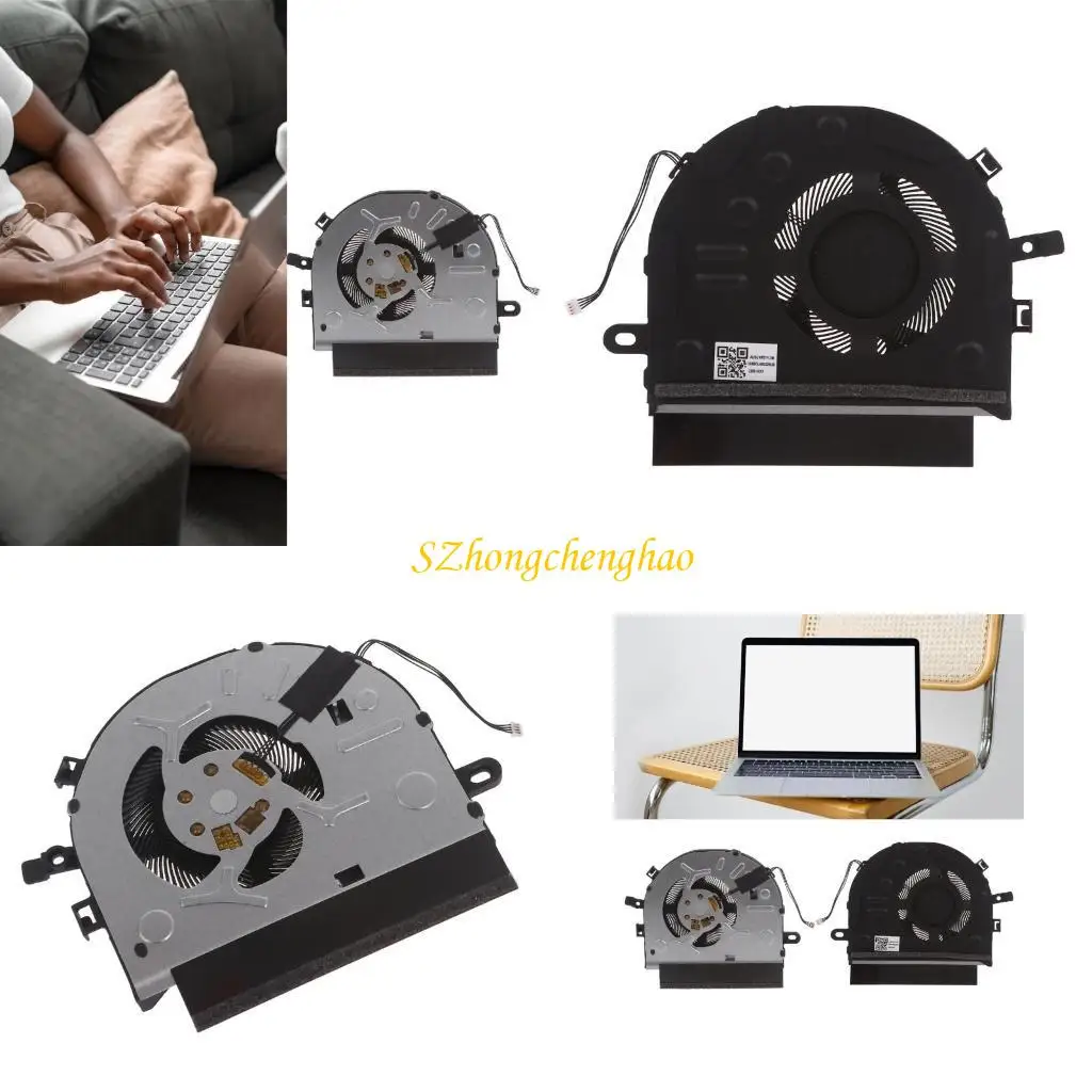 

Portable Laptop CPU Cooler Fan Radiators for 320S-14 320S-15 520S-14 Computer Fan CPU Cooling Fan Reliable Performances 601D