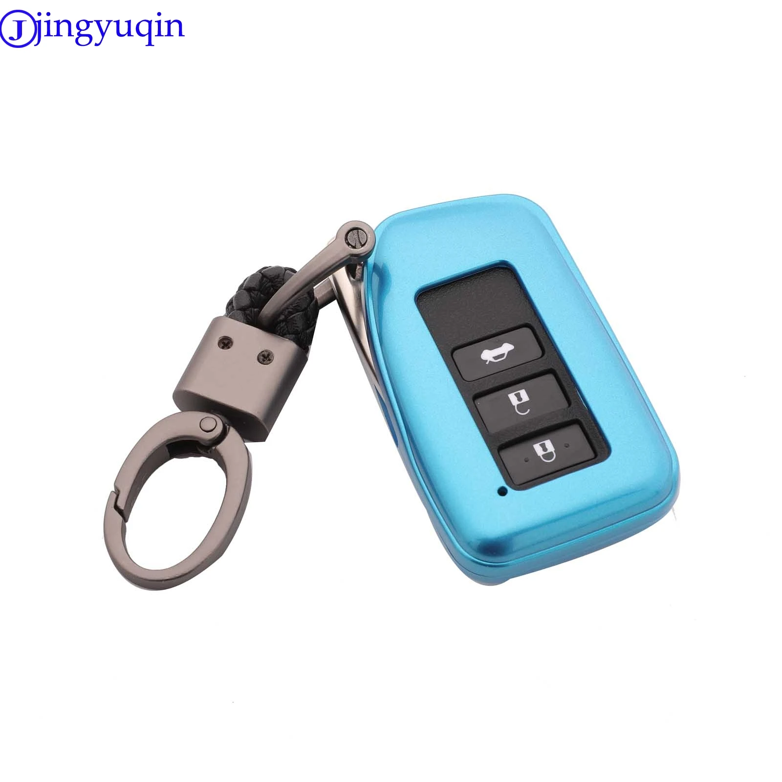 jingyuqin Paint Abs 3B Car Key Cover Case For Lexus NX GS RX IS ES GX LX RC 200 250 350 LS 450H 300H Auto Car Accessories image 4