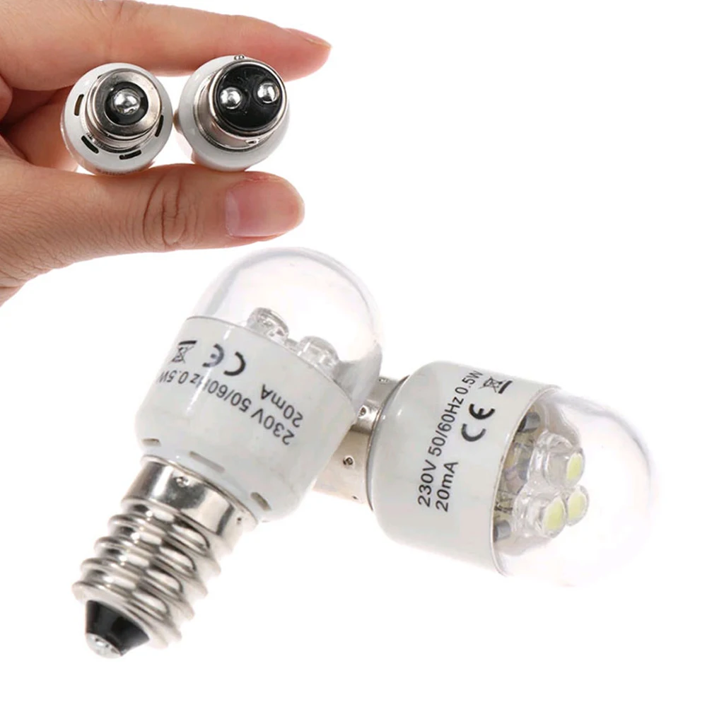 1 peça ba15d e14 lâmpada led de costura doméstica peças de máquina de costura para cantor juki pfaff janome brother ac 190-250v 0.5w 47-63hz