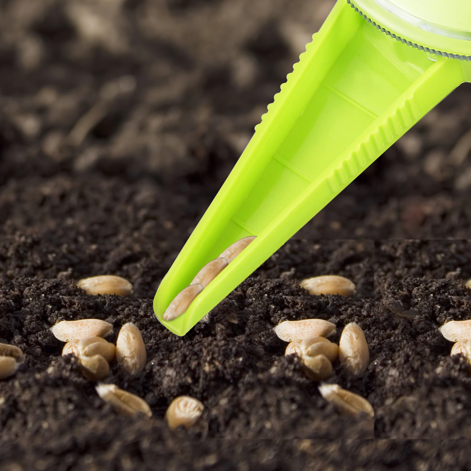 

14 Pcs Seeder Set Plants Seeds Manual Mini Planter Gardening Dispenser Portable Planting Tools Hand Plastic Dibbler Small