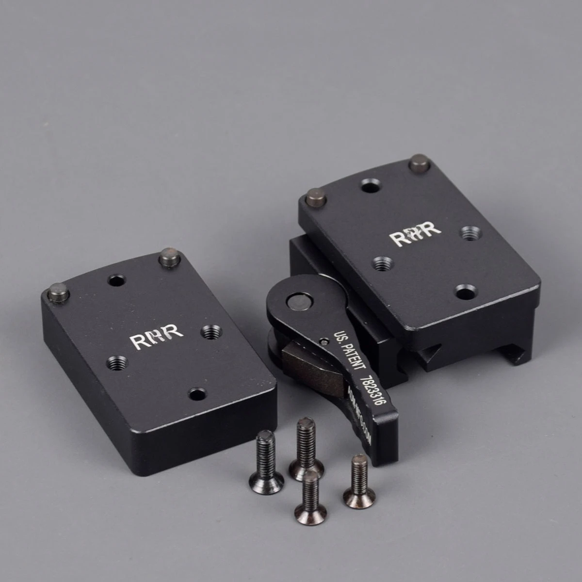 Tactical RM DOCTER QD 1.41 Inch Height Mount With Riser Plate Fit 20mm Picatinny And Weaver Rail