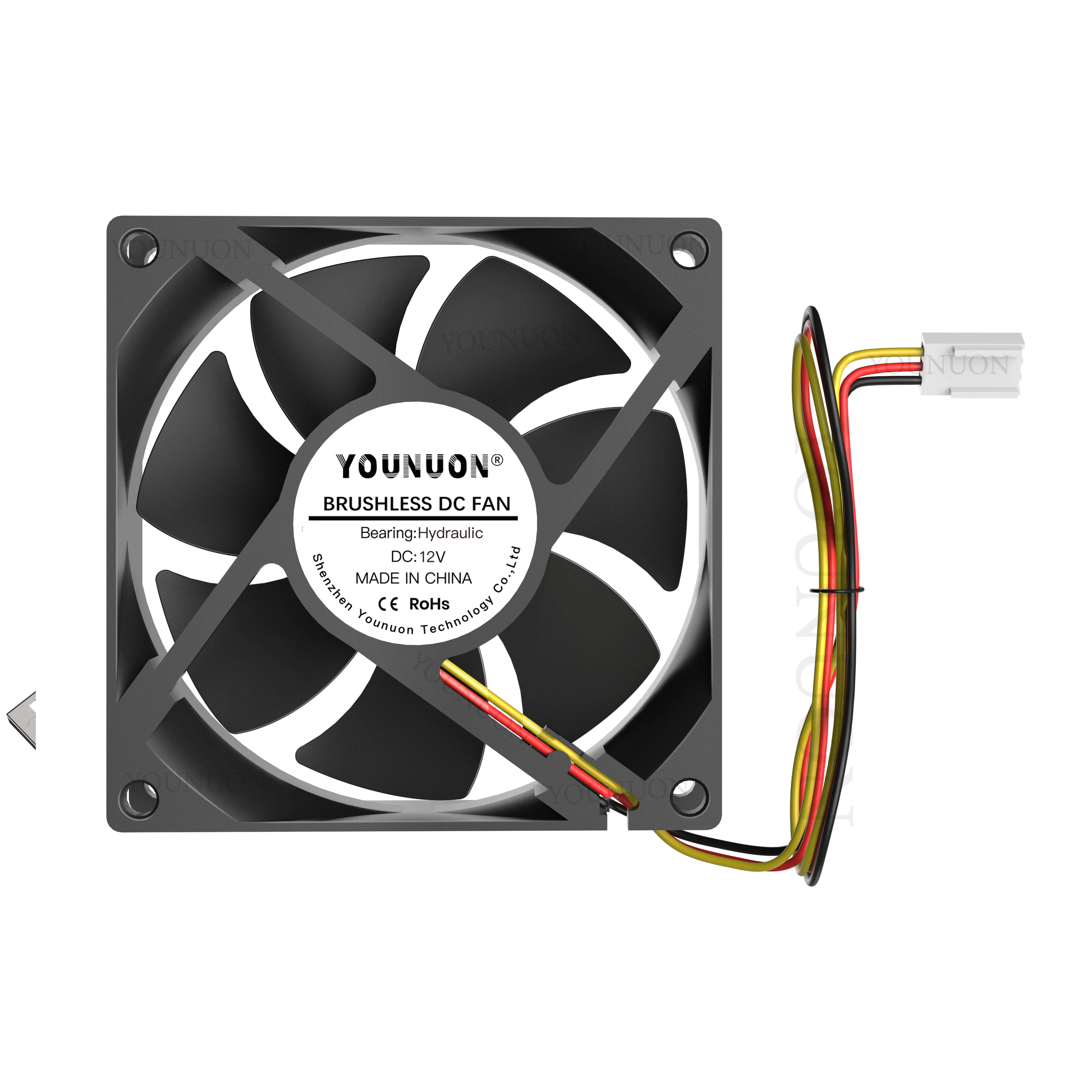 YOUNUON 92MM 9225 92X92X25MM Cooling Fan 5V/12V/24V DC Brushless 90mm Cooling Cooler Fan for PC Laptop Computer Case