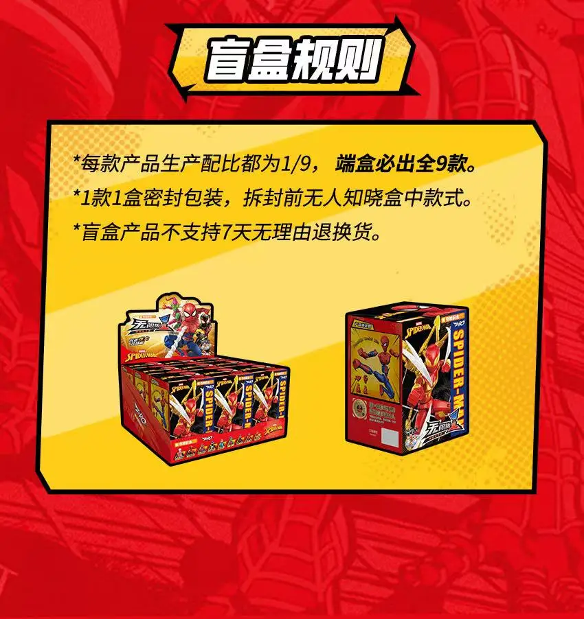 Keeppley Original Marvel Avengers Spider-Man Bausteine Spielzeug Action Anime Figur Zusammengebautes Modell Schreibtisch-Dekoration Geschenke für Fans – Detail 14