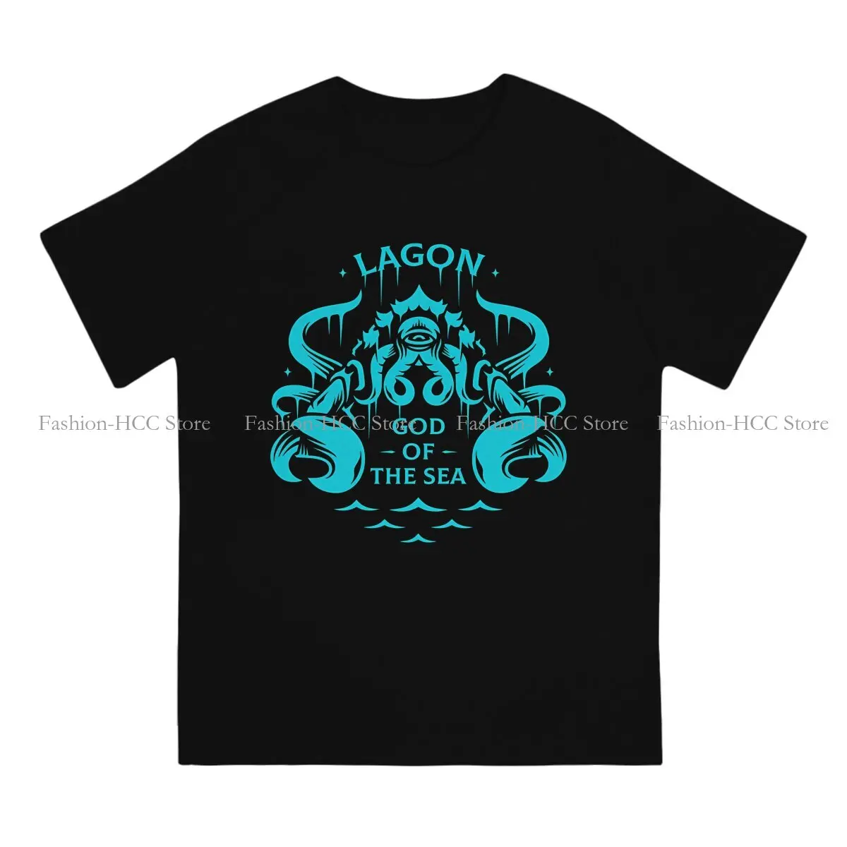 God Of The Sea Hip Hop TShirt Last Epoch Game Creative Streetwear Comfortable T Shirt Men Short Sleeve Unique