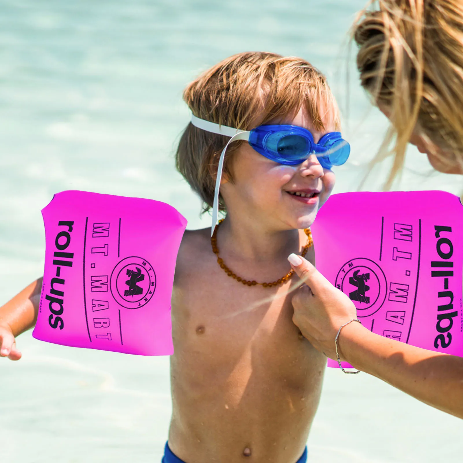 Iatable Swim Arm Bands Easy To Use Floating Armbands For Kids And Adults Tube Swimming Armlets For Kids Toddlers And Adults