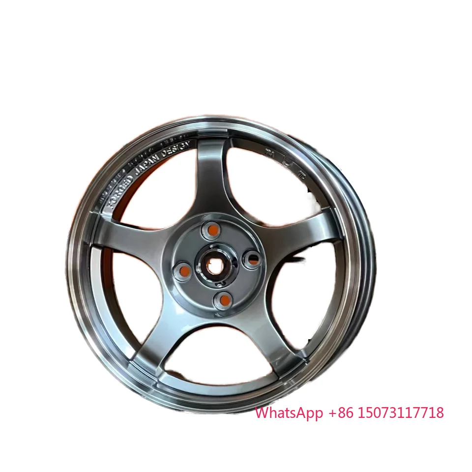 

New15 Inch Machined LipAlloyWheels 4-Hole PCDFive Spoke Working for BYD for For Passenegr Cars Aftermarket Accessory