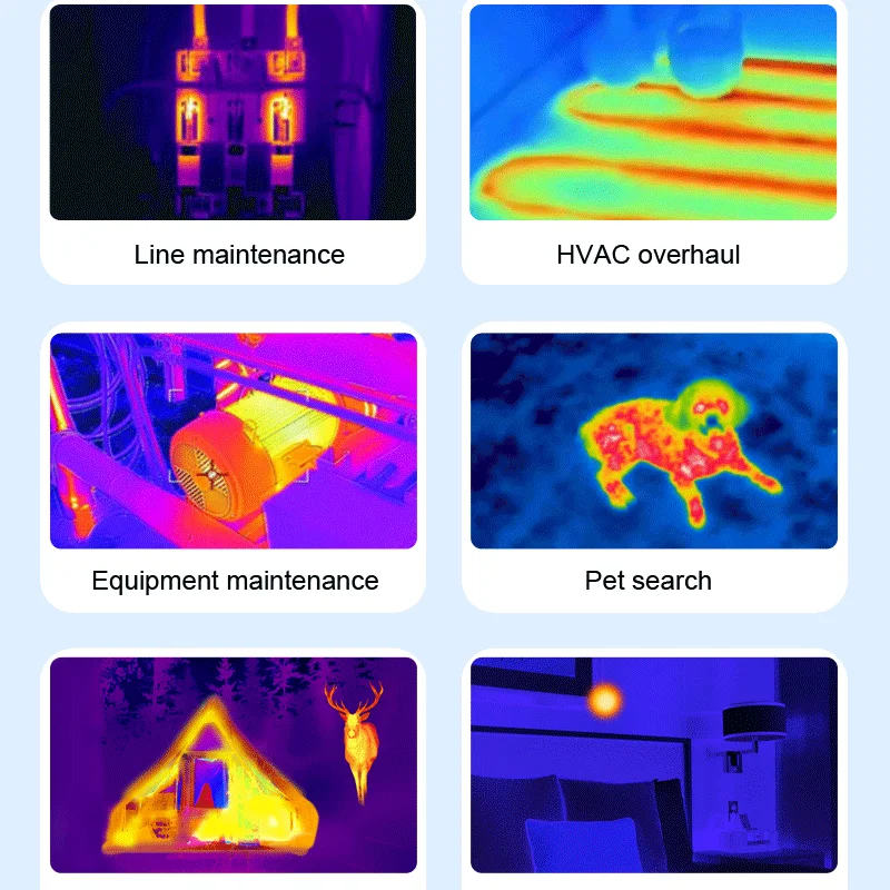 VICTOR VC328A/B Mobile Thermal Camera for Android Phone IP65 Industrial Inspection Heat Loss Detection Infrared Thermal Imager