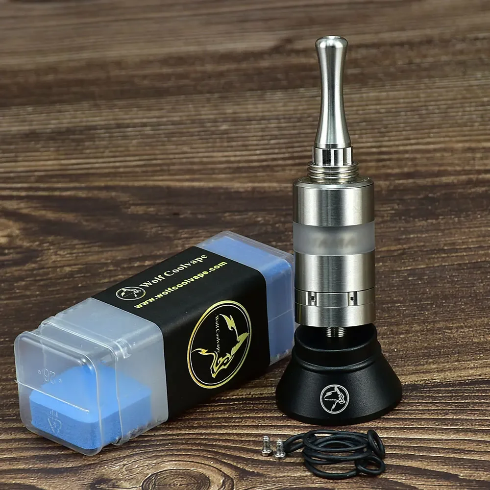 

Ataman V3 RTA MTL vape 316SS Single Coil Tank 22mm tank rta Atomizer Vape Tank 2.0ml