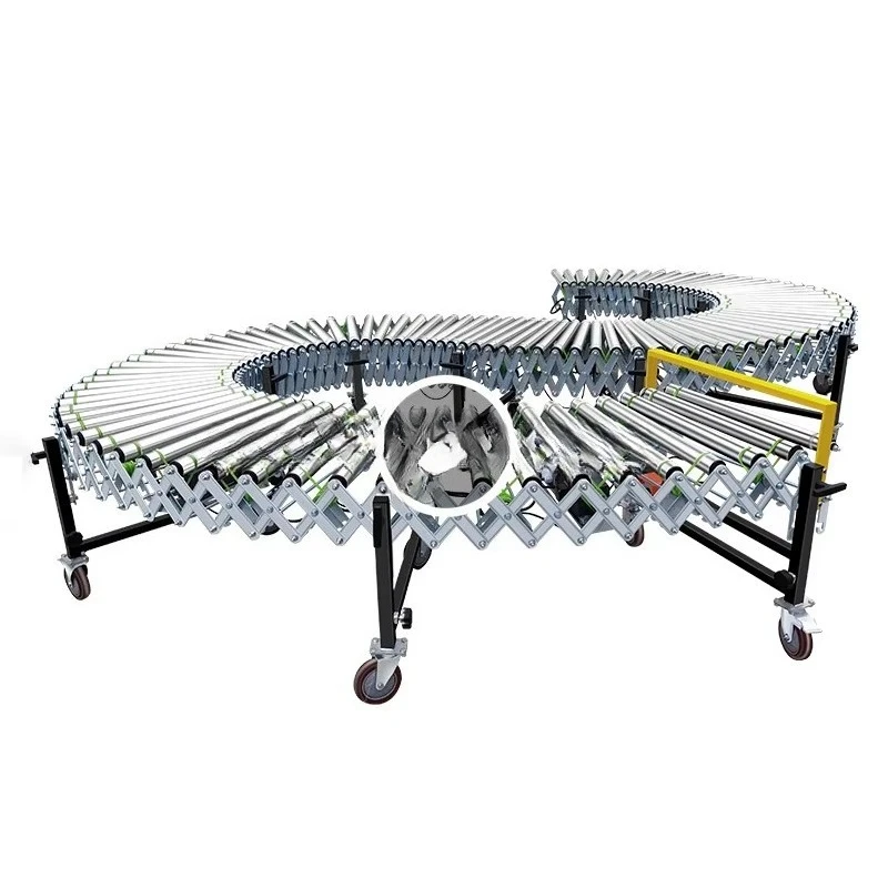 

2025 heavy roller conveyor with side rails