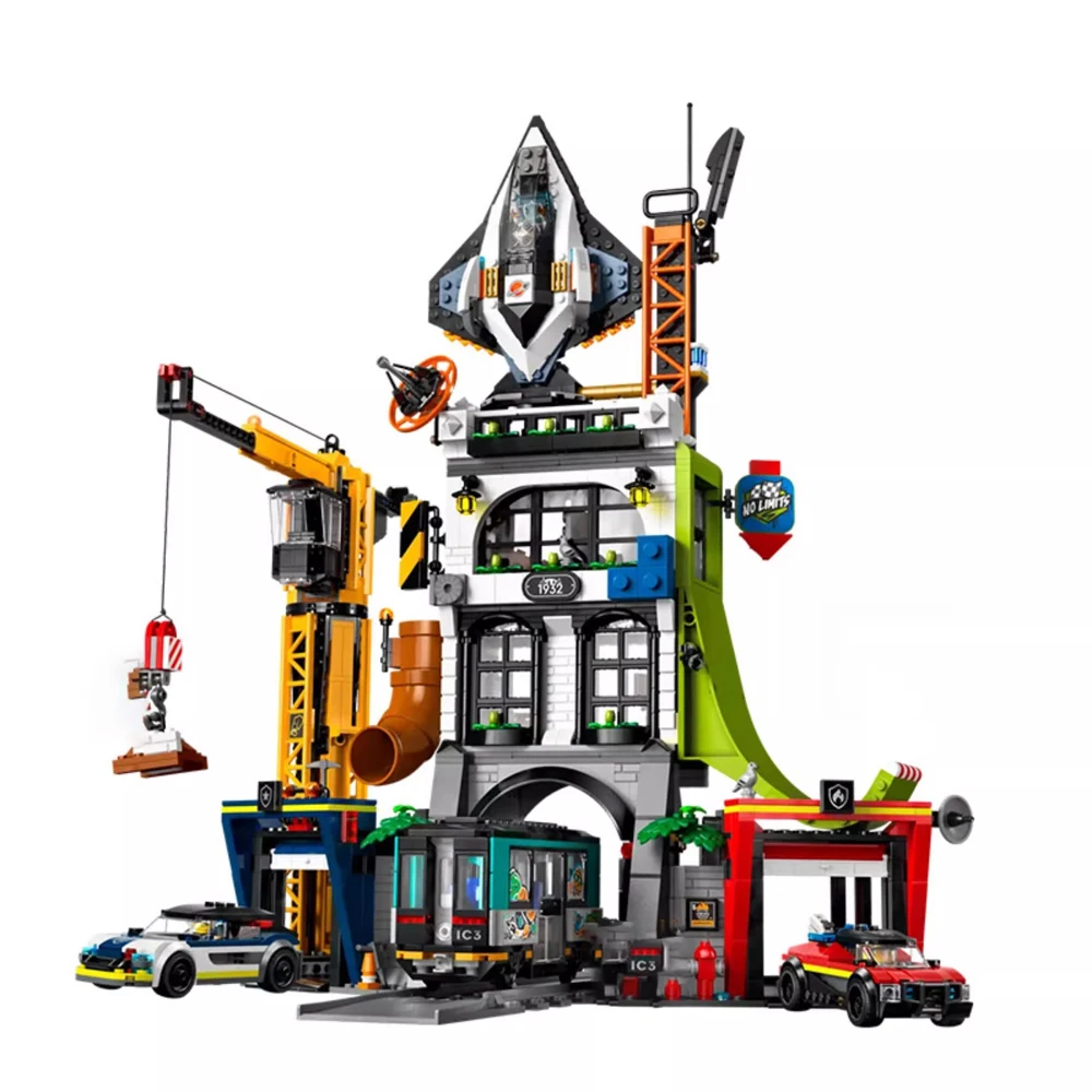 

Китайский конструктор DIY, 1914 деталей, городские здания, игрушки-конструкторы, модели, развивающие подарки для мальчиков и девочек.